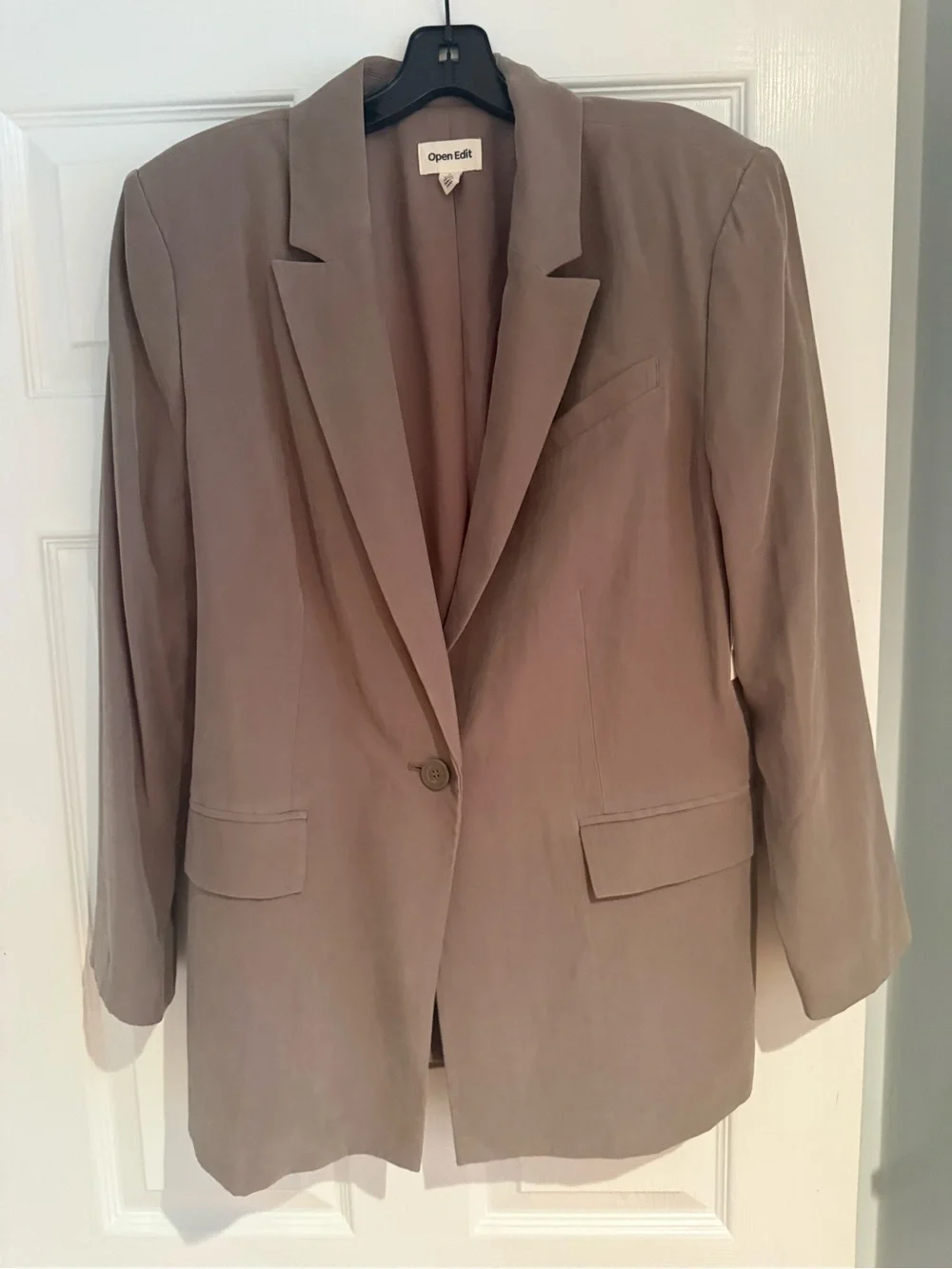 Open Edit Brown Walnut Blazer - Picture 3 of 10